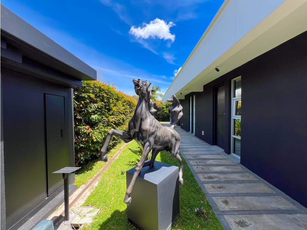 IMPONENTE MANSION EN LLANO GRANDE, 10 HAB, PISCINA, (12.500.000.000) — foto 4