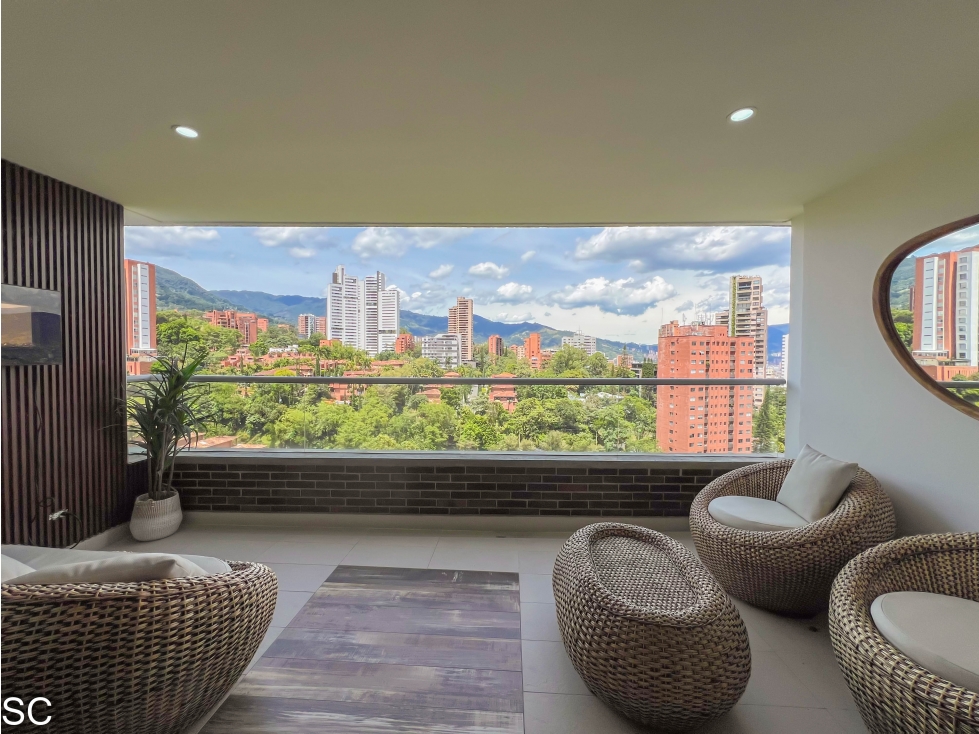 APARTAMENTO CON VISTA 3 HAB, POBLADO MEDELLIN — foto 3