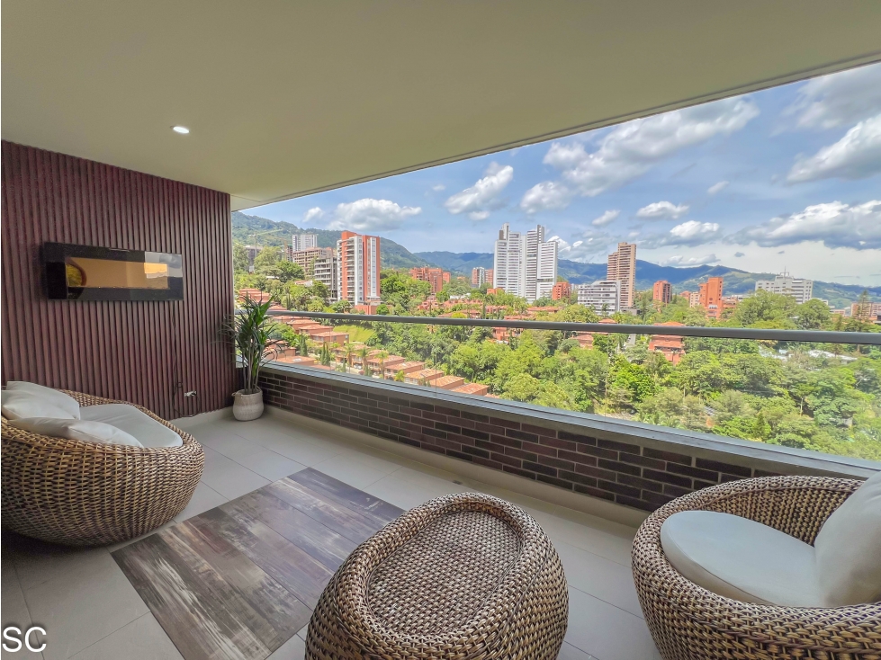 APARTAMENTO CON VISTA 3 HAB, POBLADO MEDELLIN — foto 4