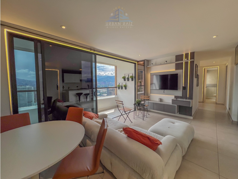 APARTAMENTO MODERNO CON MUEBLES POBLADO, VALOR FIJO