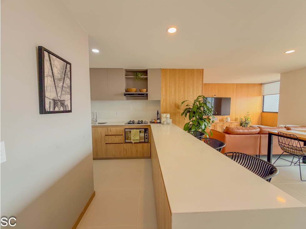 Apartamento moderno con vista Envigado Brujas, 3 hab. — foto 2