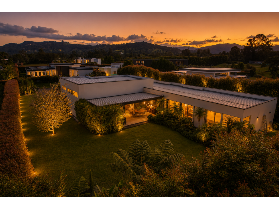 CASA MODERNA EN LLANO GRANDE DE UN NIVEL — foto 2