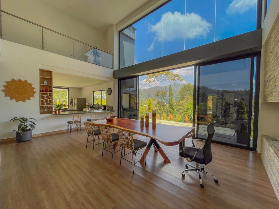 CASA CAMPESTRE MODERNA DE 6 HABITACIONES EN EL RETIRO — foto 6