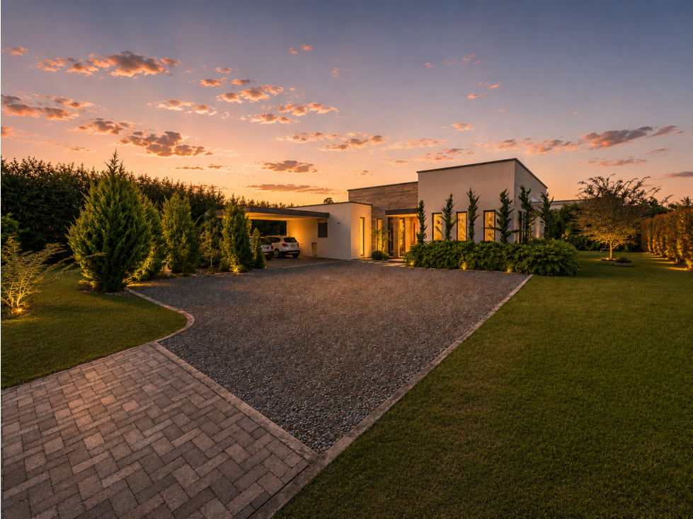 CASA MODERNA EN LLANO GRANDE DE UN NIVEL — foto 3