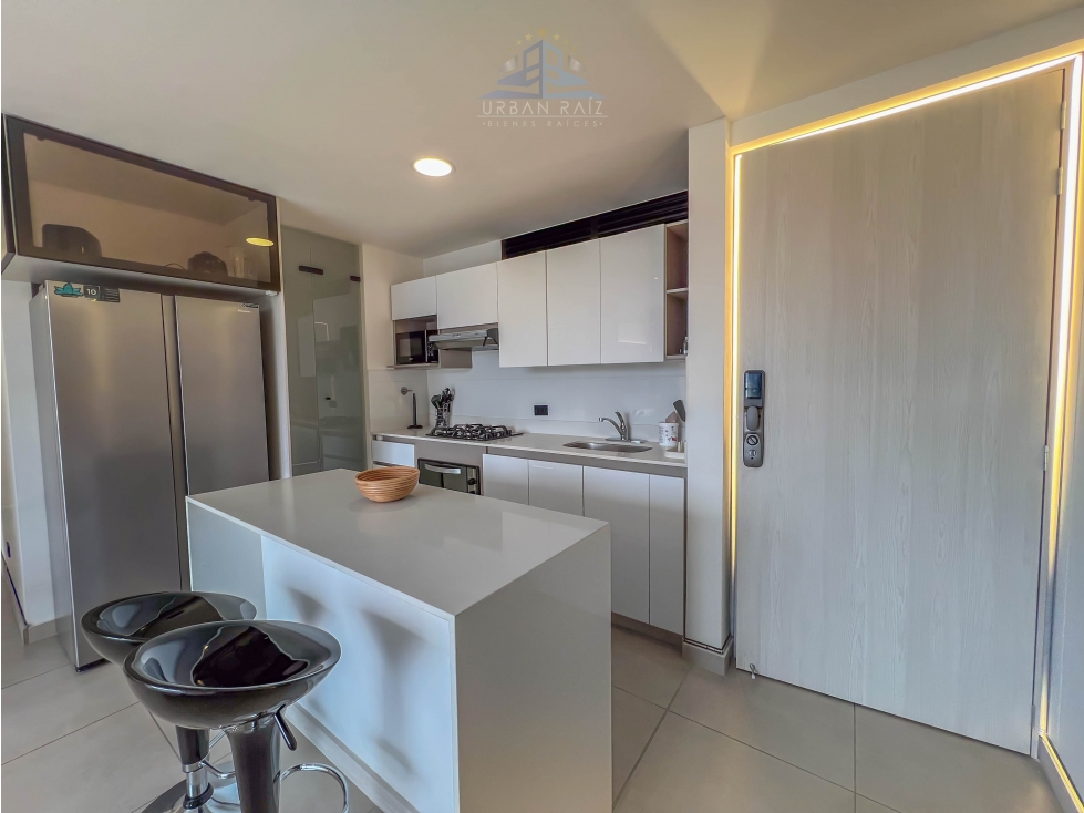 APARTAMENTO MODERNO CON MUEBLES POBLADO, VALOR FIJO — foto 3