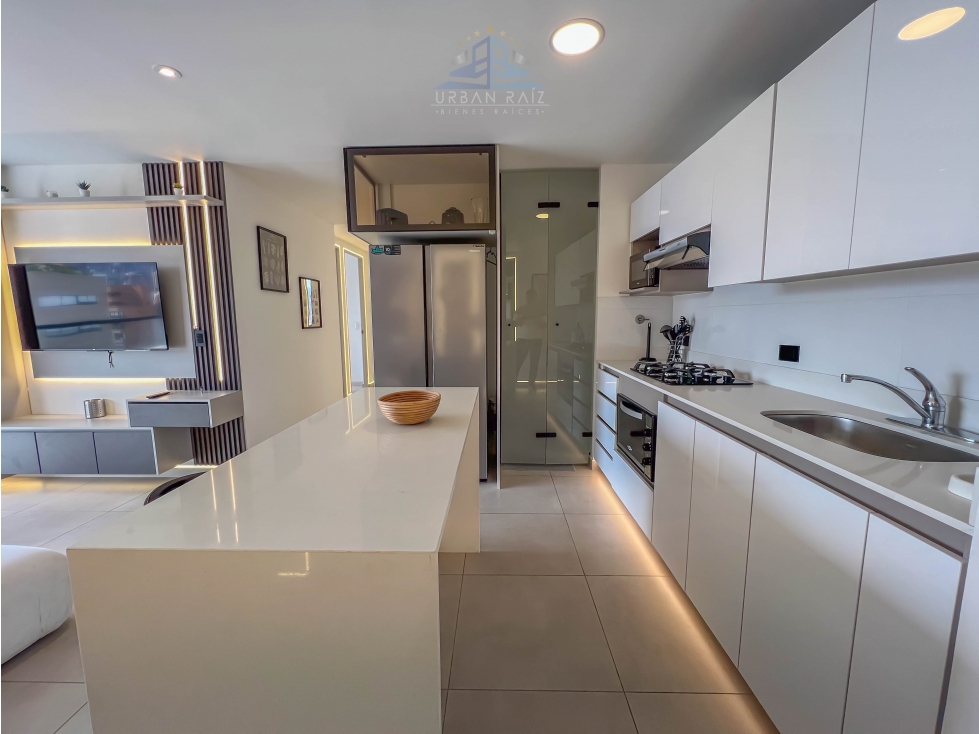 APARTAMENTO MODERNO CON MUEBLES POBLADO, VALOR FIJO — foto 4
