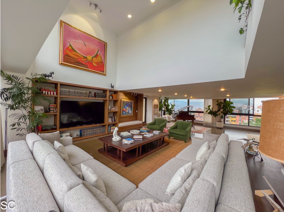 INCREIBLE PENTHOUSE DE 826M2 CON PISCINA 5 HABITACIONES EN EL POBLADO — foto 6