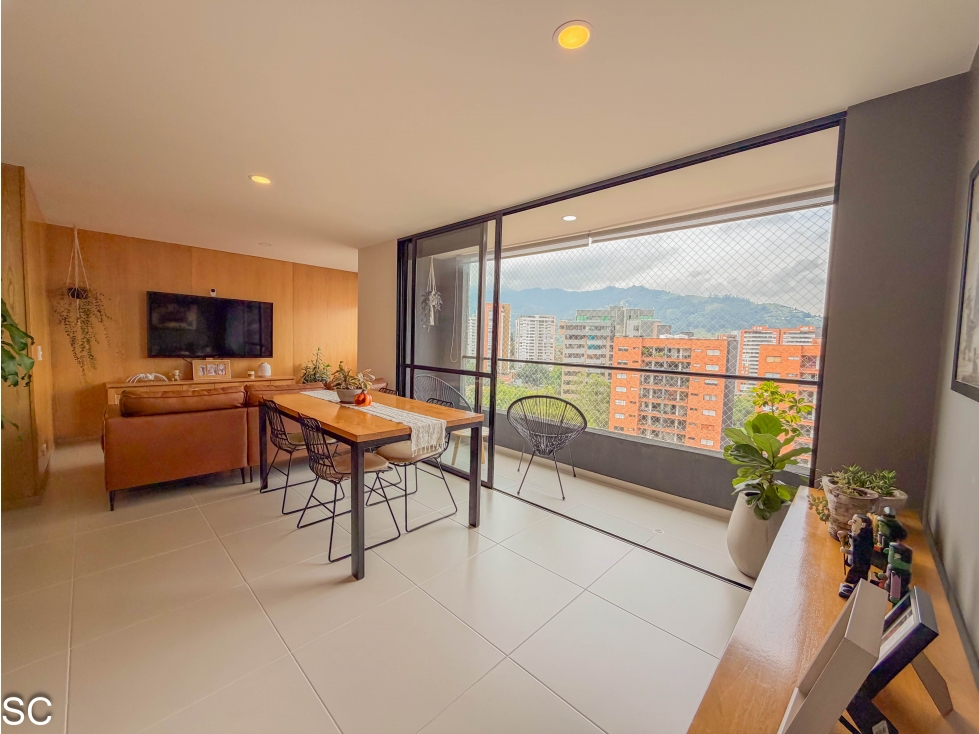 Apartamento moderno con vista Envigado Brujas, 3 hab. — foto 5