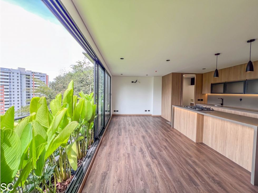 MODERNO APARTA ESTUDIO ENVIGADO LOMA DEL ESMERALDAL - 3