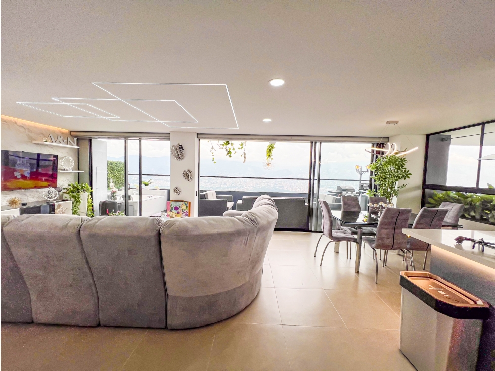 MODERNO APARTAMENTO CON VISTA EN MEDELLIN LAS PALMAS — foto 4