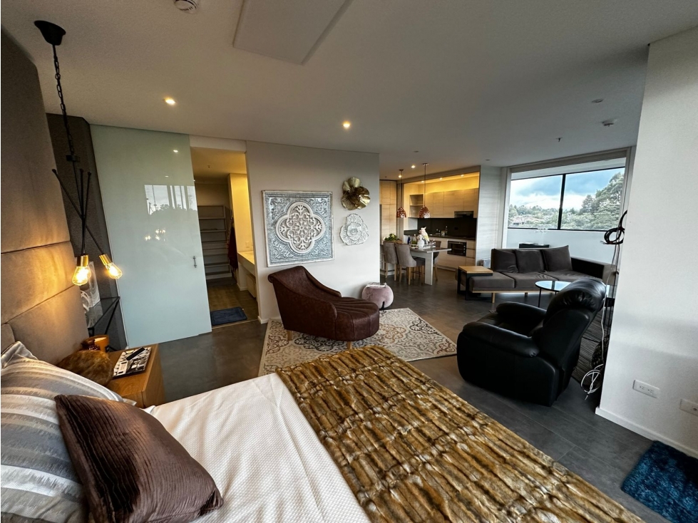 VENTA APARTAMENTO TIPO LOFT SWISS LIVING, ENVIGADO-90M2 — foto 2