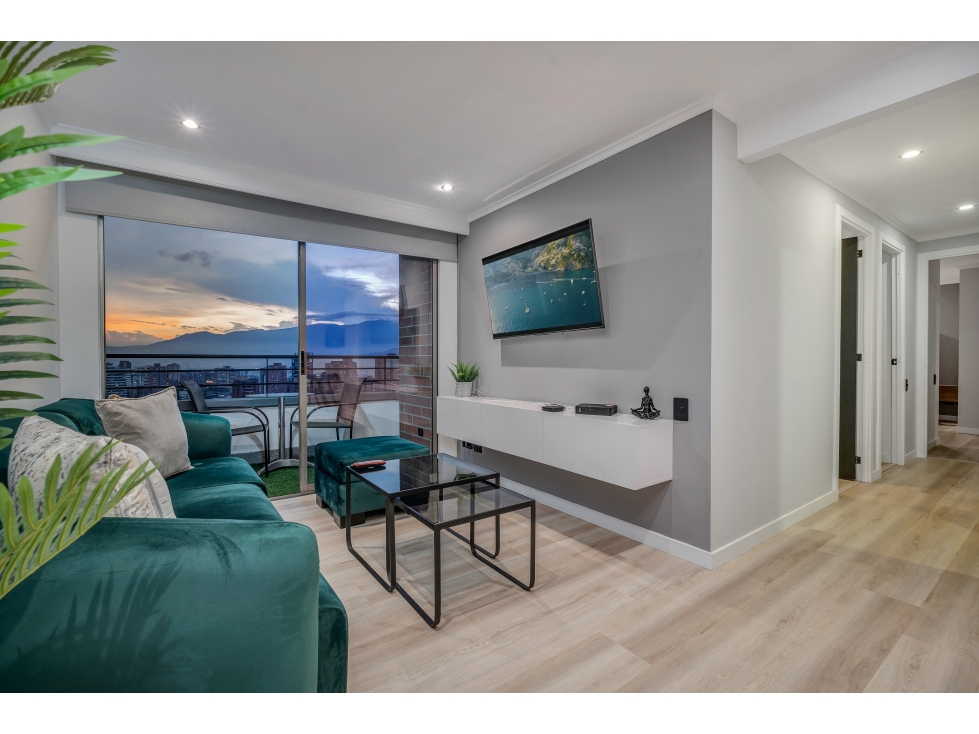VENTA APARTAMENTO AIRBNB , EDIFICIO EL VERGEL POBLADO, MED