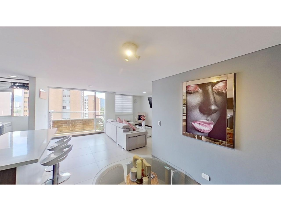 VENTA APARTAMENTO ARAMUS, LA DOCTORA, SABANETA-77M2 — foto 3
