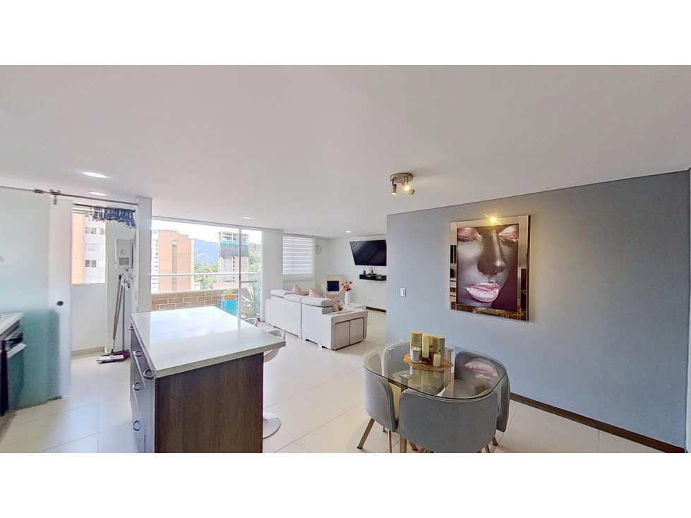 VENTA APARTAMENTO ARAMUS, LA DOCTORA, SABANETA-77M2 — foto 2