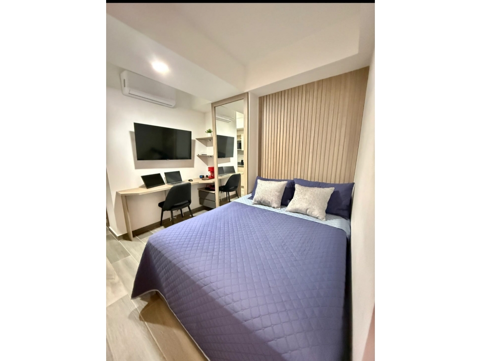 VENTA APARTA-SUITE AMOBLADO, LAURELES, MEDELLÍN- permite AIRBNB   — foto 6