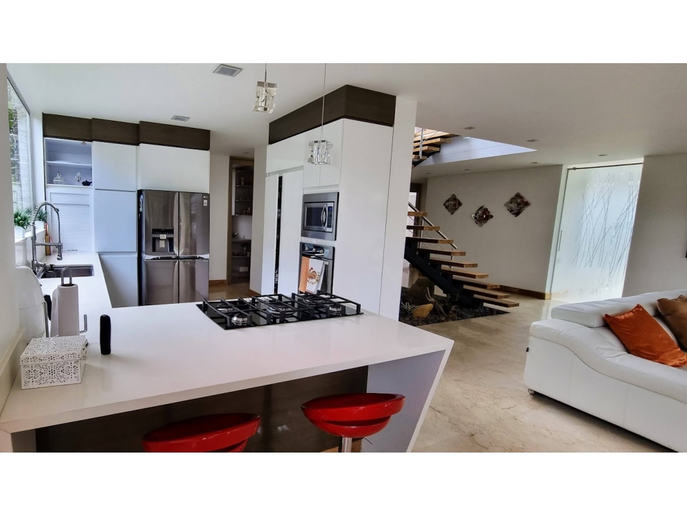 VENTA CASA MODERNA EN UNIDAD CERRADA, ALTO DE LAS PALMAS, ENVIGADO — foto 5