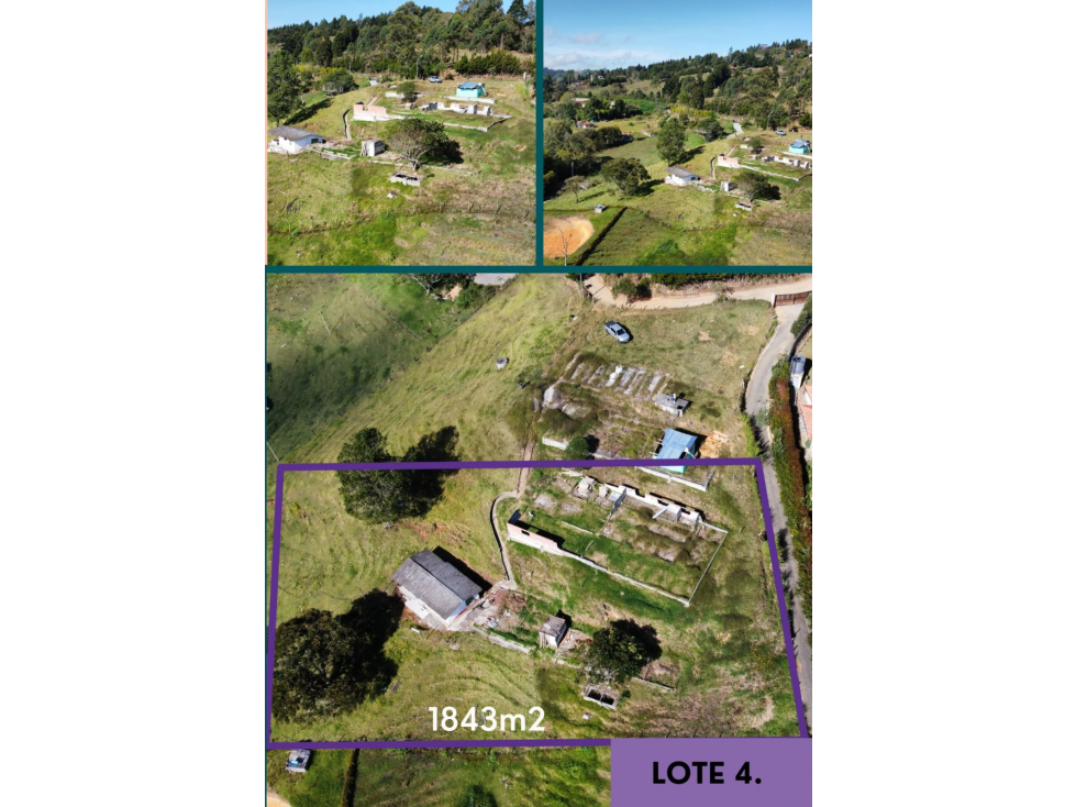 VENTA LOTES INDEPENDIENTES VEREDA SAN ISIDRO, GUARNE- ANT - 4