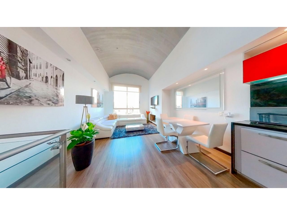 VENTA/ARRIENDO AMOBLADO APARTAMENTO SANTA BARBARA CENTRAL DUPLEX