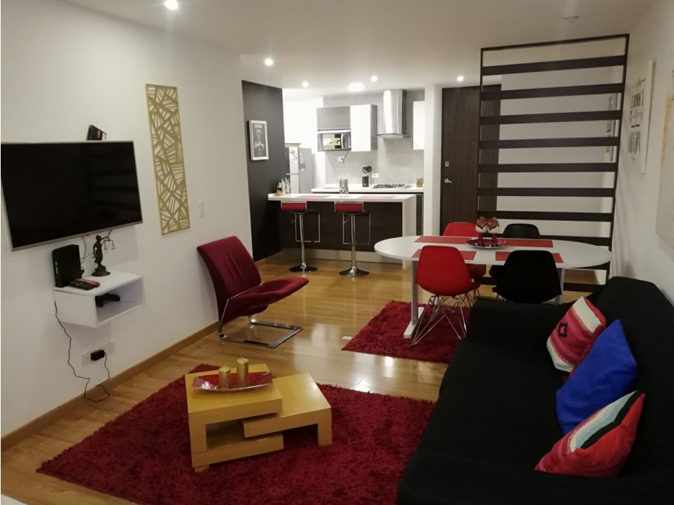 ARRIENDO AMOBLADO UNICAMENTE APARTAMENTO NUEVA AUTOPISTA(