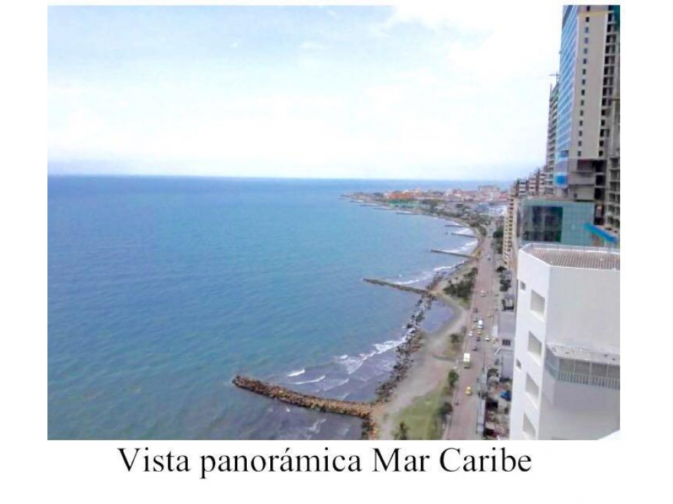 VENTA APARTAMENTO CARTAGENA BOCAGRANDE, EDIF. HORIZONTES