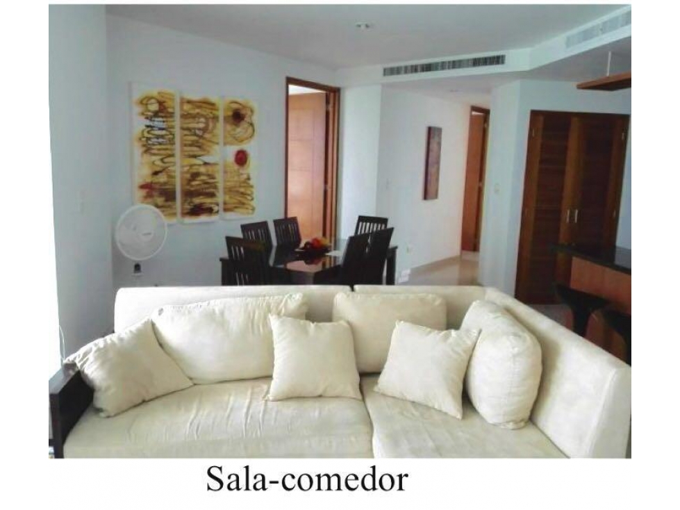 VENTA APARTAMENTO CARTAGENA BOCAGRANDE, EDIF. HORIZONTES — foto 2