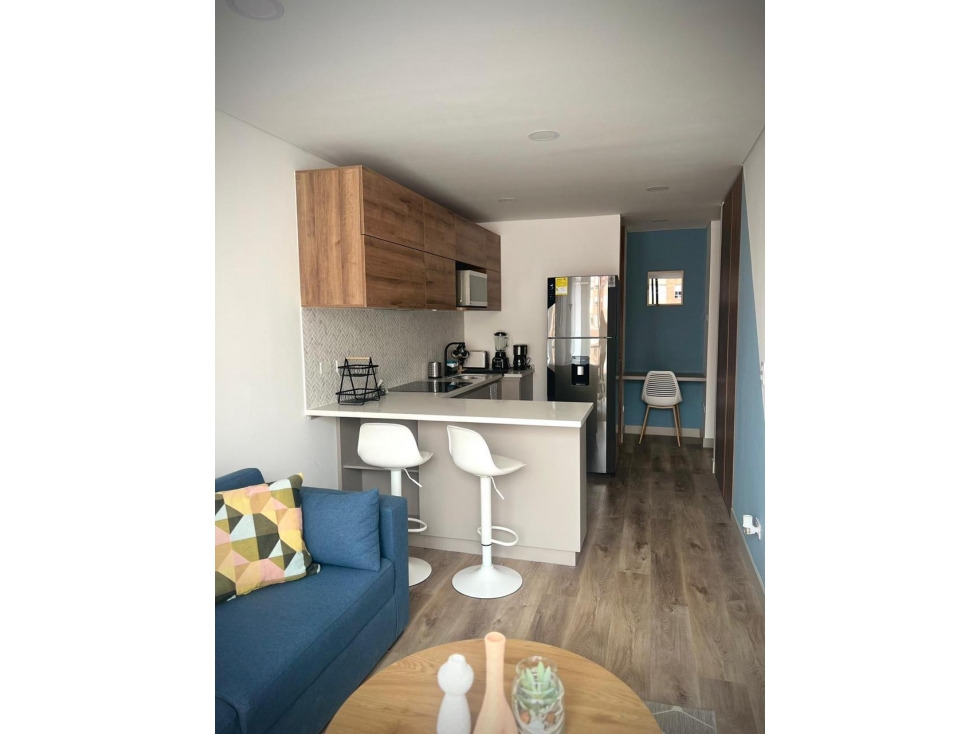 ARRIENDO AMOBLADO UNICAMENTE, APARTAESTUDIO ESTRENAR CHICO BAJO — foto 3