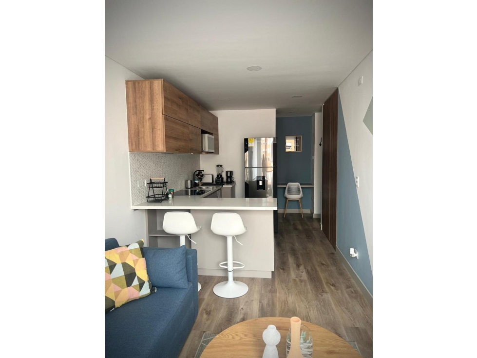 ARRIENDO AMOBLADO UNICAMENTE, APARTAESTUDIO ESTRENAR CHICO BAJO — foto 5
