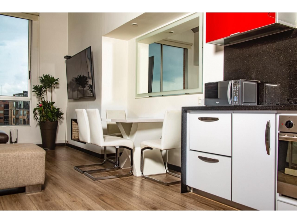 VENTA/ARRIENDO AMOBLADO APARTAMENTO SANTA BARBARA CENTRAL DUPLEX — foto 6