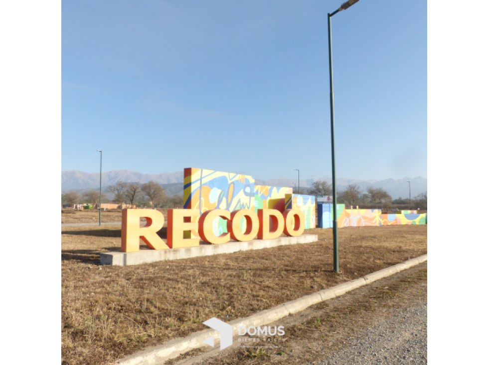 VENTA TERRENO RECODO