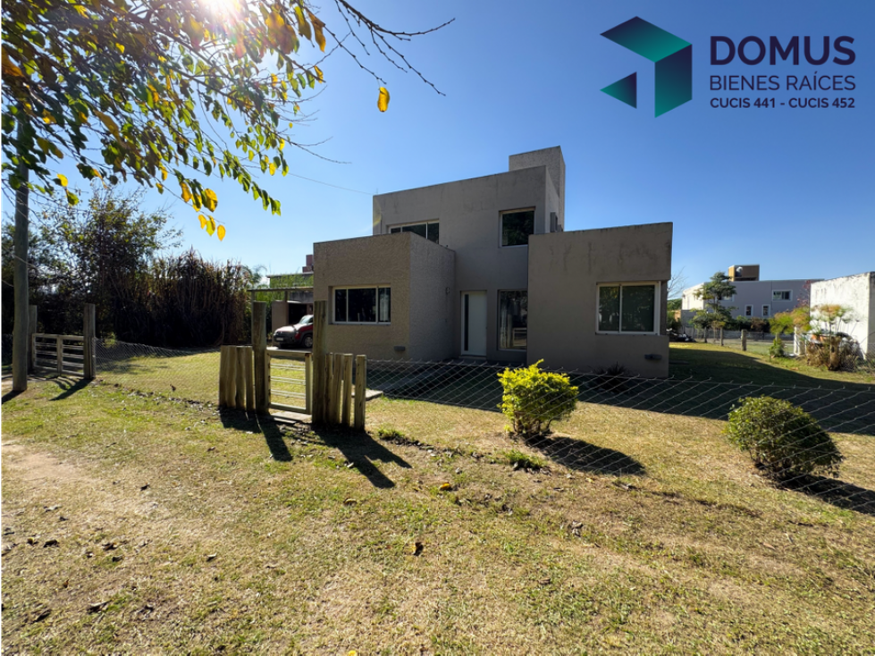 VENTA CASA BARRIO PRIVADO LOS OLMOS ZONA SUR RUTA 68