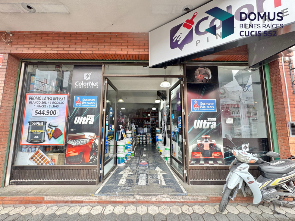 VENTA LOCAL COMERCIAL Y AMPLIO DEPARTAMENTO AV CHILE AL 1300 - 2