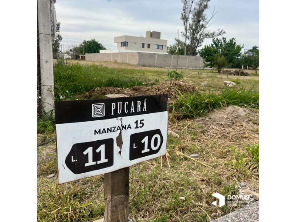 VENTA TERRENO URBANIZACION PUCARA - 5