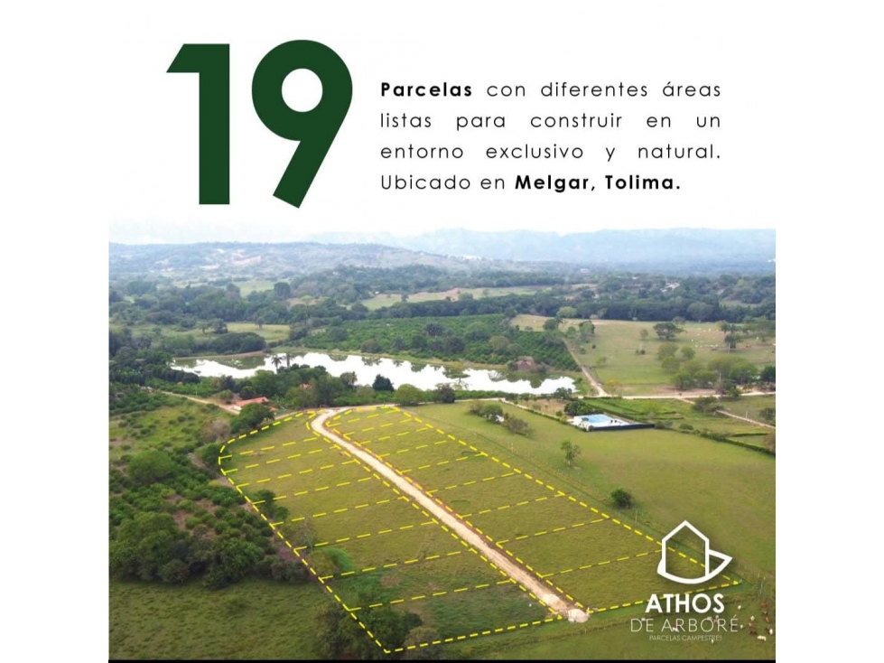 VENDO LOTES DESDE 1.132 M2 VIA MELGAR AL CARMEN DE APICALA TOLIMA — foto 3