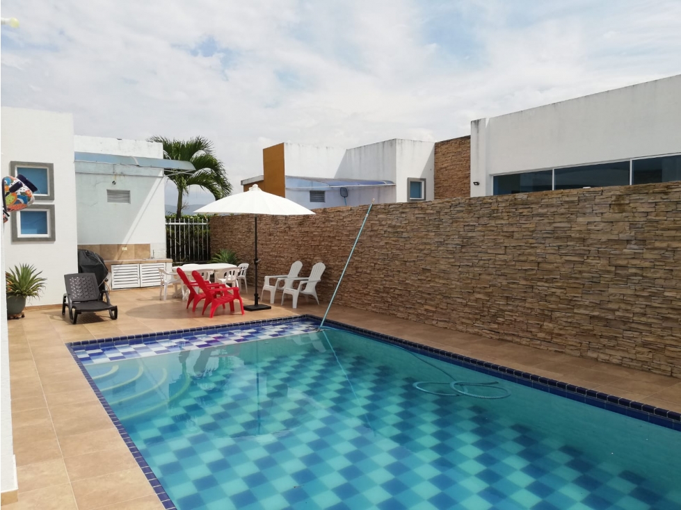 VENTA CASA CON PISCINA PROPIA, AMOBLADA,VIA GIRARDOT AL ESPINAL - 2