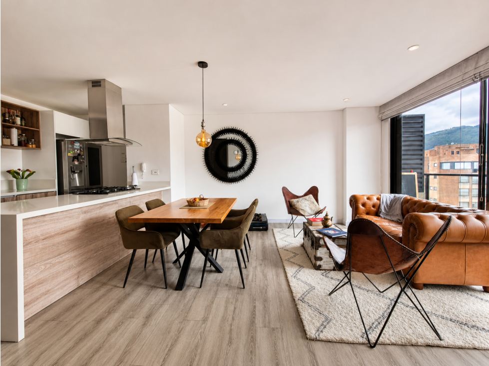 VENTA APARTAMENTO EN SANTA PAULA EXTERIOR CON BALCON