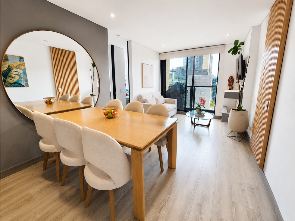 VENTA APARTAMENTO EN SANTA PAULA EXTERIOR CON BALCON