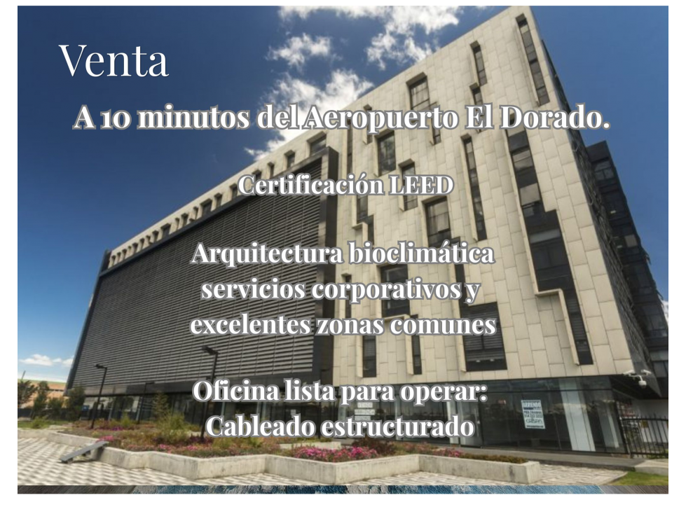 VENTA OFICINA EN EL DORADO