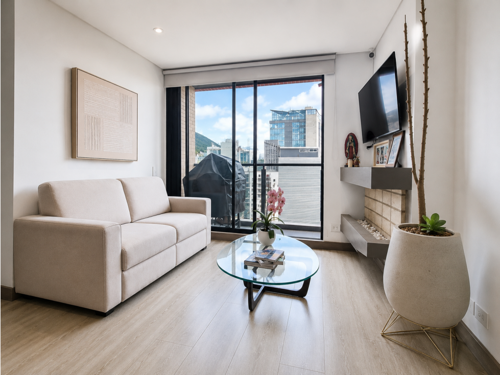 VENTA APARTAMENTO EN SANTA PAULA EXTERIOR CON BALCON — foto 2
