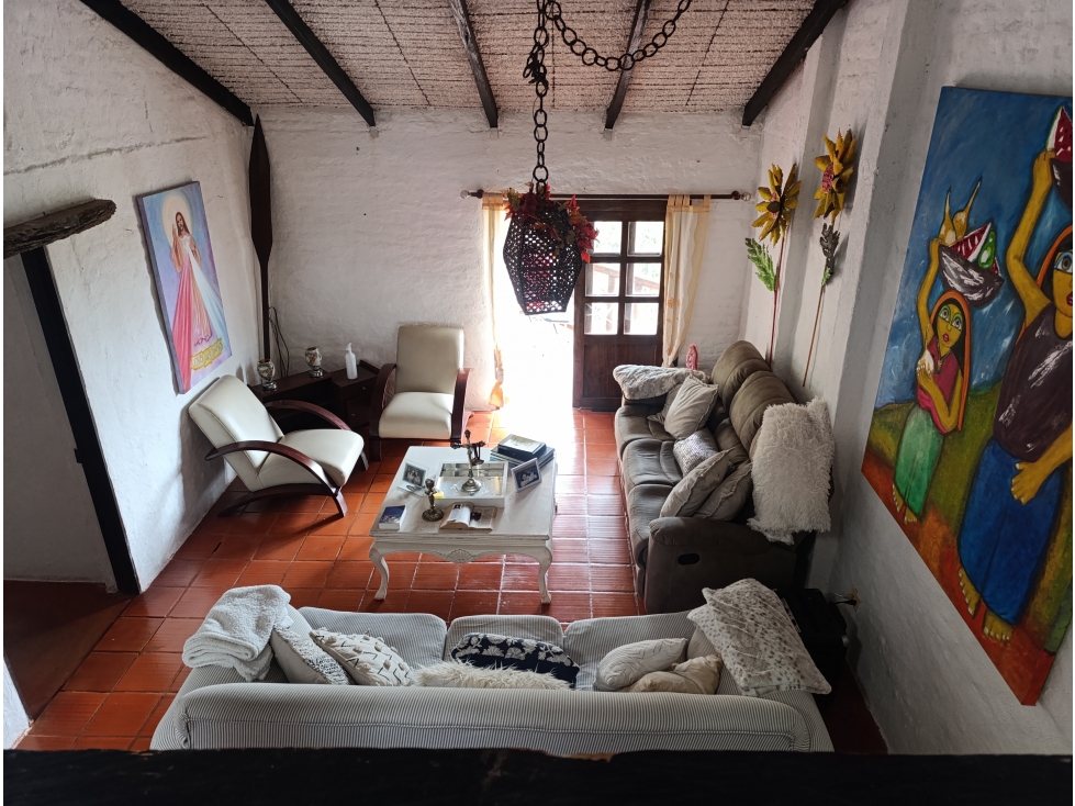 LOTE CON CASA CAMPESTRE RENTANDO EN MEDIO DAPA 330M2 - 4