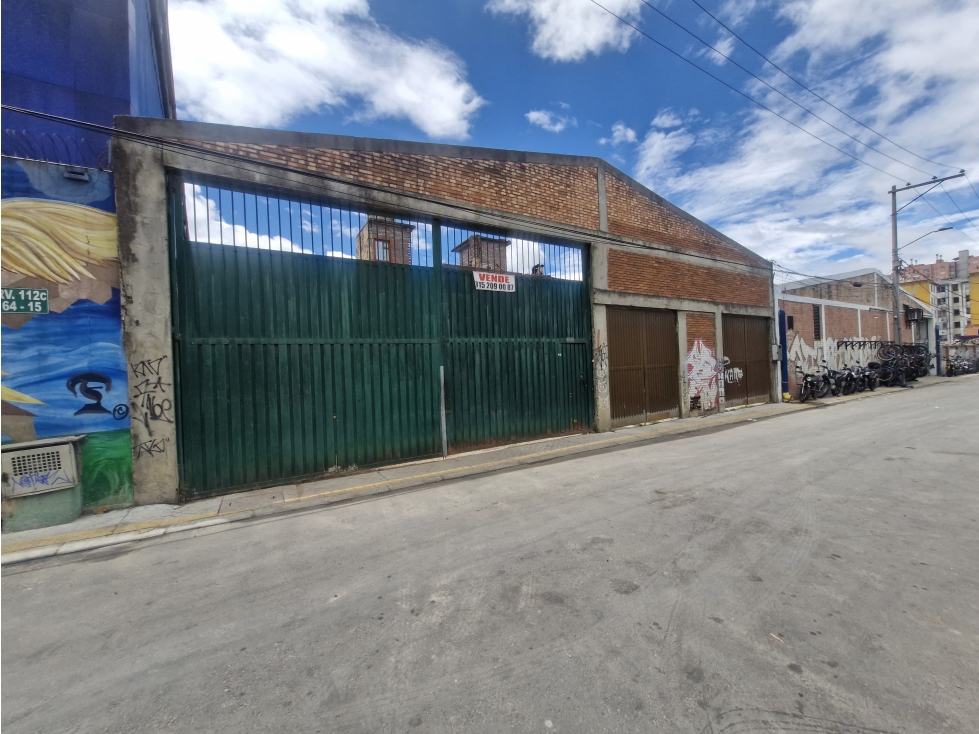 Bodega en zona industrial Villa Gladys
