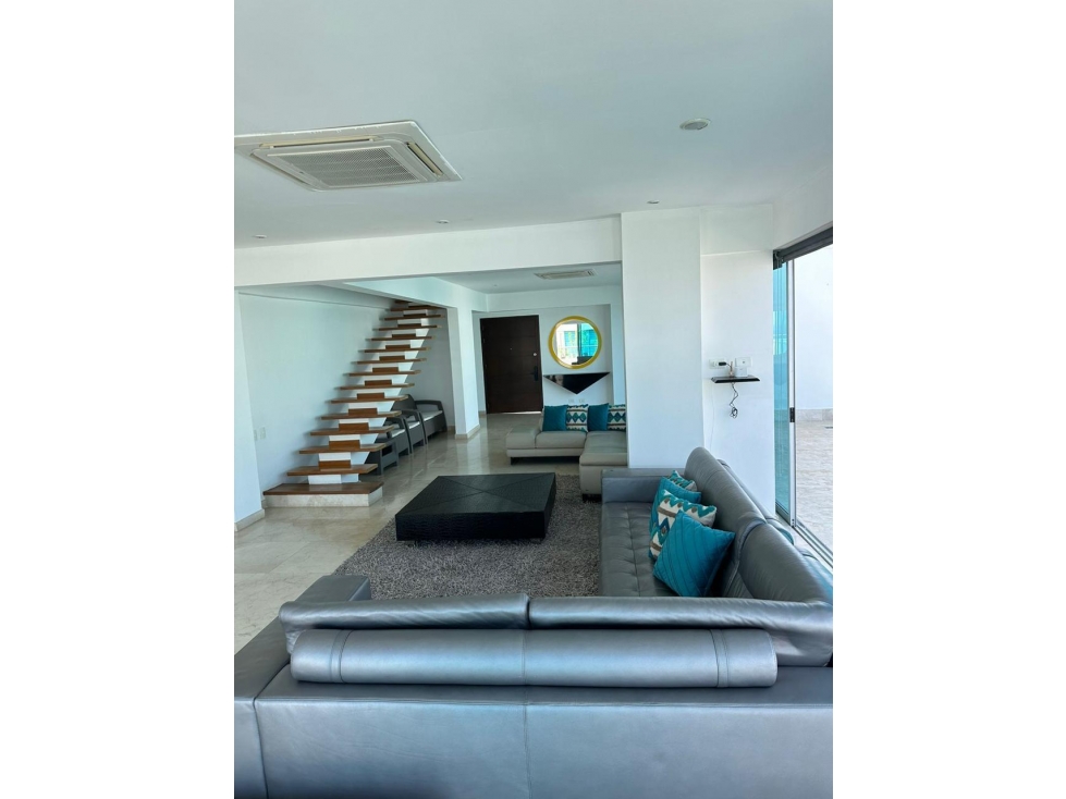 VENTA PENTHOUSE CON VISTA AL MAR - CARTAGENA CERCA A LOS MORROS