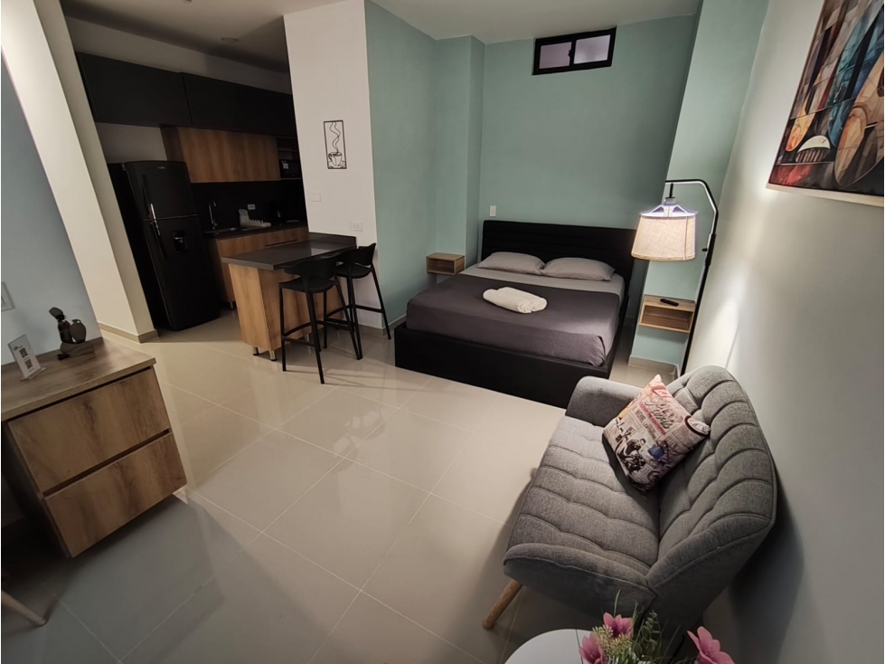 ARRIENDO APARTAESTUDIO AMOBLADO - LAURELES SANTA TERESITA