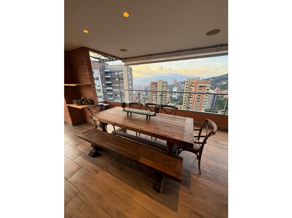 ARRIENDO PENTHOUSE AMOBLADO - POBLADO SECTOR EL TESORO — foto 2