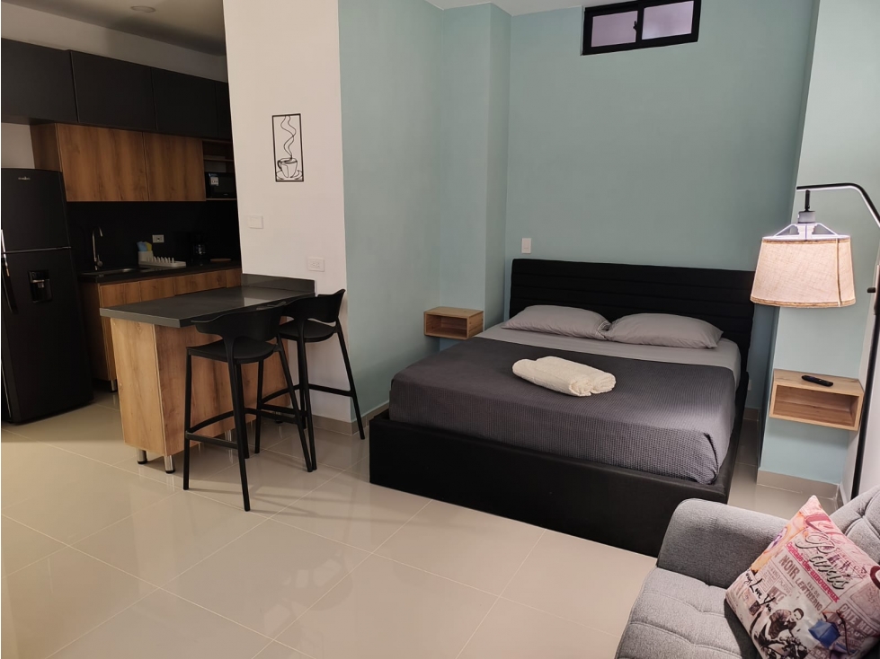 ARRIENDO APARTAESTUDIO AMOBLADO - LAURELES SANTA TERESITA — foto 2