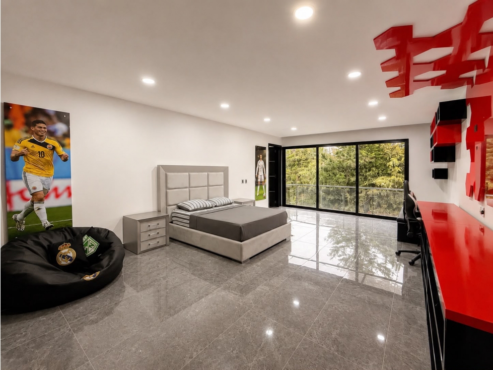 ARRIENDO CASA CAMPESTRE AMOBLADA AV. PALMAS - 4