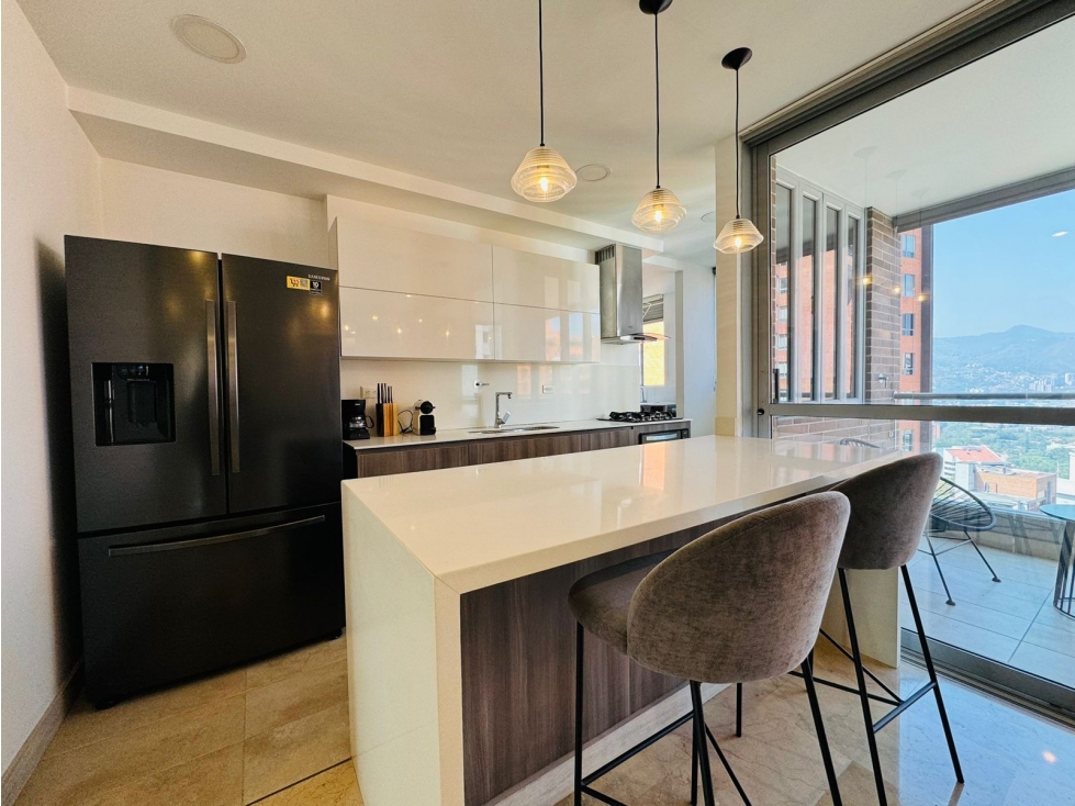 ARRIENDO APARTAMENTO AMOBLADO - POBLADO — foto 3