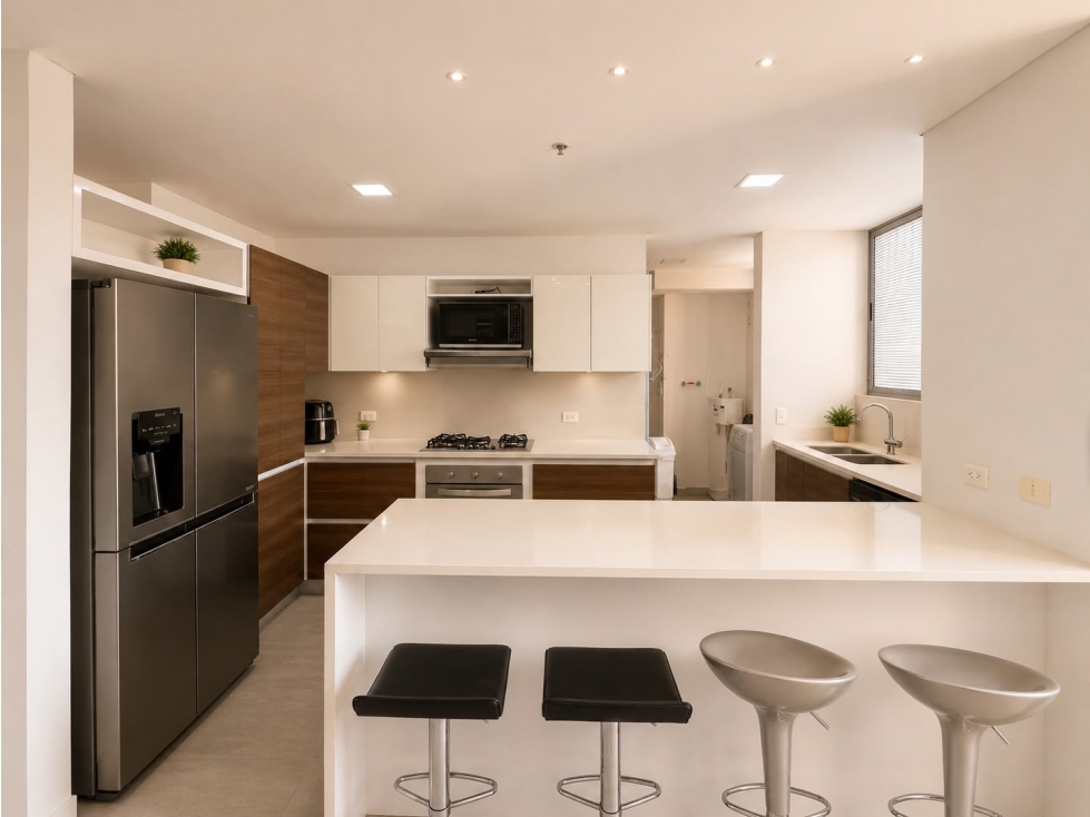 ARRIENDO APARTAMENTO - POBLADO. — foto 3