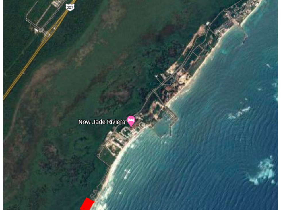 Venta-Terreno Pto Morelos 2a linea de playa - 6,400 m2 / 960,000 USD - 3