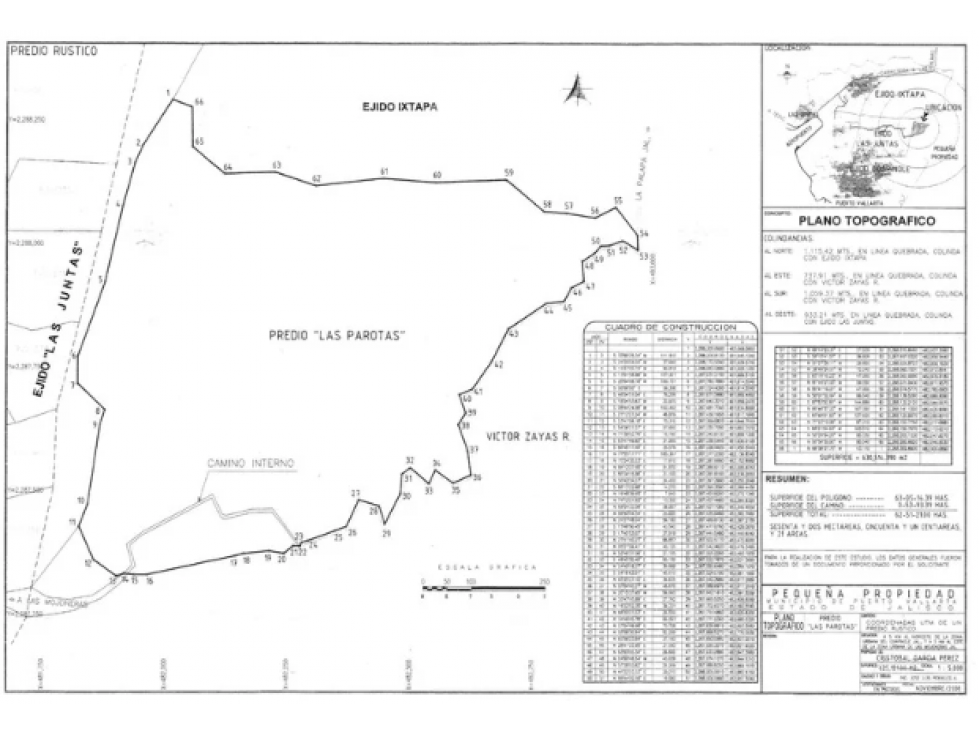Terreno en Venta Puerto Vallarta , 62 ha, $650 m2 - 1