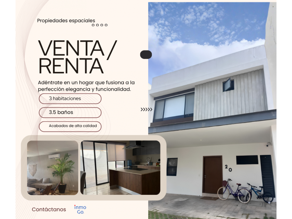 Casa en Venta / Renta Arbolada Cancun - 1
